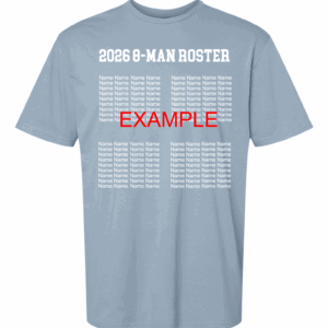 Personalization for Product #3 - 2026 Roster